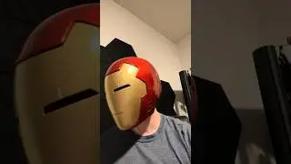 3D Printed Iron Man Helmet!! Iron Man Armored Adventures Mrk I 