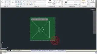 Создание блока в AutoCad 2011