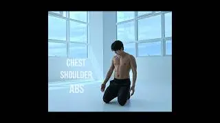No Equipment Chest, Shoulder & ABS Workout | 집에서 할 수 있는 가슴, 어깨, 복근 운동