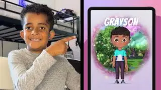 Discover Gabby's Dollhouse on Neon Wild with Grayson!