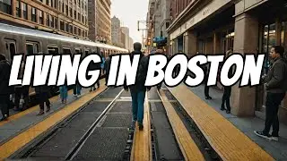 Riding the T MBTA Green Line at Copley Back Bay - Boston, Massachsuetts🚆🟩