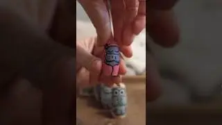 I made these dolls in January & just kept forgetting to say… #3under3 #babyannouncement #momlife