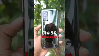 Mi 10T Jio 5G live test 🙂 #gigwashim #mi10t #jio #jio5g #xiaomi10t