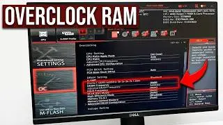 How to set RAM speed on MSI motherboard
