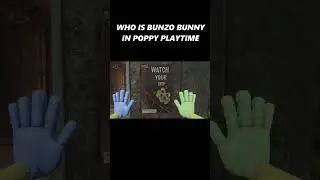 WHO IS BUNZO BUNNY IN POPPY PLAYTIME #shorts