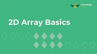 2D Array: Declaration Initialization & Matrix Form | Java & BlueJ | ICSE Computer Applications