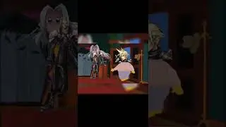 Cloud's reaction to Sephiroth in Smash