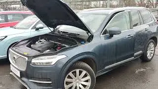 Осмотр Volvo XC90 2019 г.в. с пробегом 300 т.км.