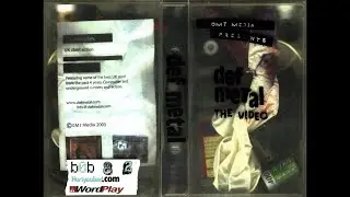 Def Metal The Video (Graffiti) VHS
