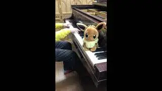 イーブイマーチをピアノで弾いてみた♪ (Eevee March)