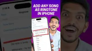 Set ANY Song as Ringtone in iPhone - Free Trick 😱