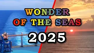 On Board of the WONDER OF THE SEAS in 2025.