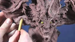 daemon bust sculpture by Roquelaine cyril part 2