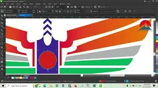 Lucknow Super Giant logo making in coral Draw 2020