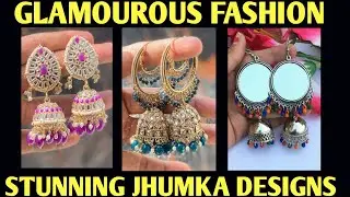 50 +Latest Gold/silver jhumka earrings styles /for bridal/partywear by Glamorous Fashion