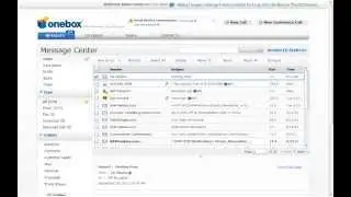 Navigating the Onebox Account Manager