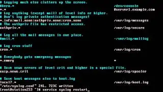 Centralized Log Host Client Configuration Part -2