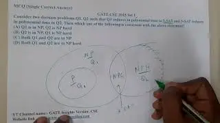 GATE CSE 2015 SET 1