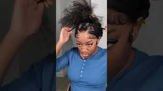In love with this style😍😍Sooo pretty!!#shorts #ishowhair #wandcurls #beauty #blackgirlmagic
