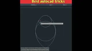 How to make egg shape in autocad. 
