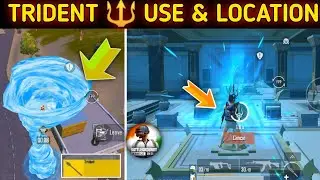 Trident location in BGMI 3.3 update l how to unlock /activate trident weapon l ocean Odyssey tips