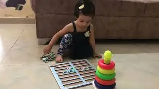 20monthsold Identify #flag #Part2 #stacking ring toy #learning #activities & #fun #games for #kids🤗