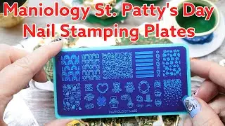 Maniology St. Patrick's Day Nail Stamping Plate Review