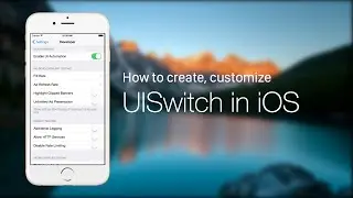 Code Hangout #14 - How to Create and Use a Switch in Swift with UISwitch