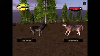 We chased off a DRUID WOLF!? | WolfQuest 2.7 a tale of two siblings | Apple Blossom pack ep3