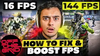How To BOOST Off The Grid MAX FPS and Performance FIX