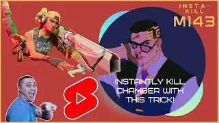 Instantly Kill Chamber with this trick! | Valorant Shorts 