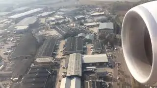 Landing in Heathrow
