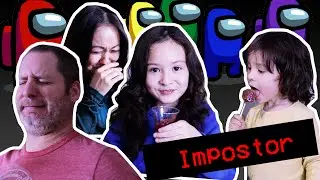 AMONG US IMPOSTER FOOD CHALLENGE!