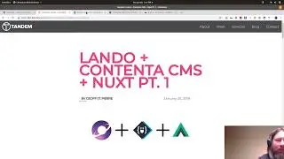 Lando + Contenta CMS + Nuxt Part 1