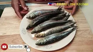 How to make homemade Sardines ( fish tamban)