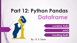 part 12 : Python Pandas combine first joining and helding null values