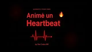💓 Animación Heartbeat con HTML, CSS y JavaScript | Efecto Latido Realista 🔥