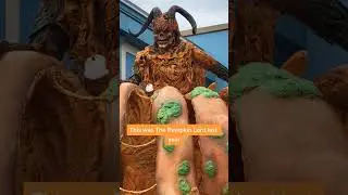 Halloween Horror Nights Lore Pumpkin Lord Icon Universal Studios Orlando Florida Part One #Shorts