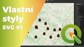 Vlastní styl v QGIS, přidání SVG ikonky.