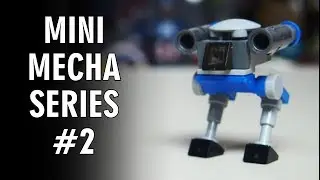 Classic mini mecha - LEGO MOC (how to build LEGO-walker robot)