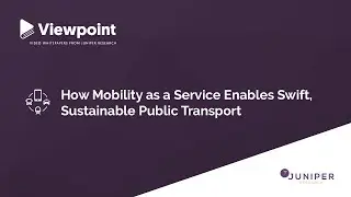 How Mobility as a Service Enables Swift, Sustainable Public Transport