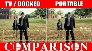 [COMPARISON] Deadly Premonition 2 | Docked VS. Portable VS. Origins | FPS Analysis