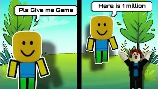 Asking Strangers For Gems Then Donating WAYYY More (Pet Simulator 99)