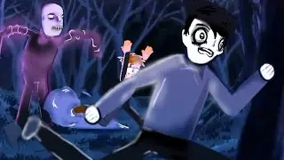 охота на слендермена НАСТОЯЩЕГО ft PAINTEEN(рисуем мультфильмы 2)