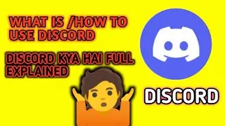 WHAT IS DISCORD/HOW TO USE DISCORD FULL EXPLANED IN HINDI | DISCORD KYA HAI | HG |