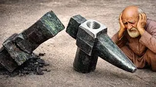 From Scrap to Super Tool 🔥 Hammer