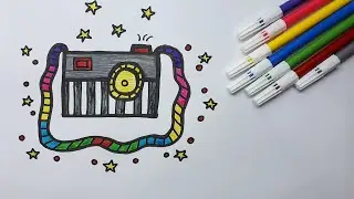 Fotoğraf makinesi nasıl çizilir📷 How to draw camera📸