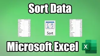 How to Sort Data in Excel