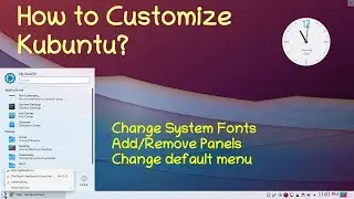 How to Customize Kubuntu 19.04 - Linux or Beginners Tutorial