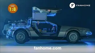 Let's Build The Fanhome 1:8 Scale Delorean Time Machine Parts Packs 3 - 6